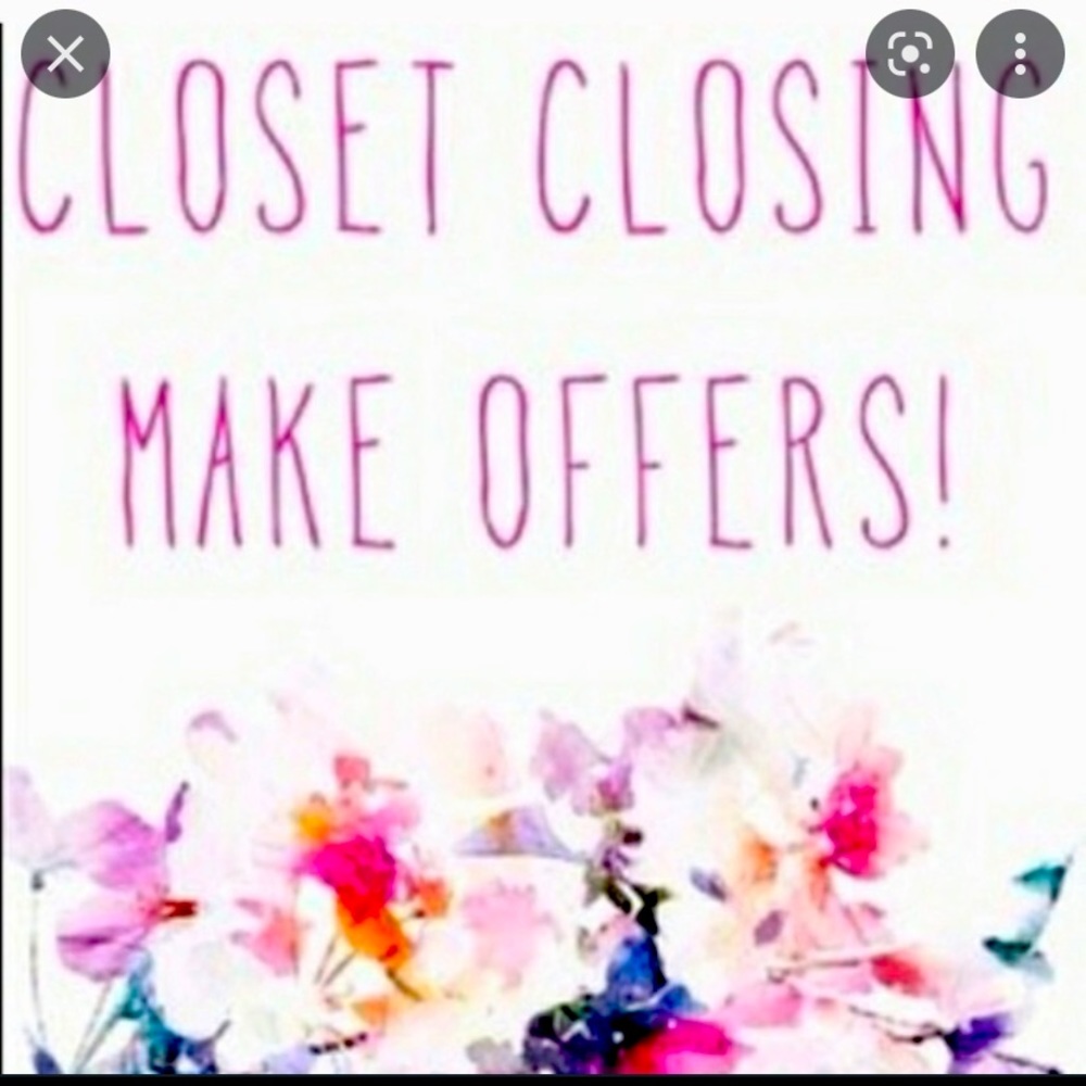 Closing up shop! End of the month I’ll be gone! 😊❤️❤️❤️